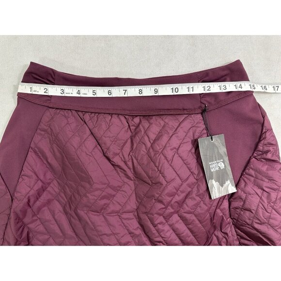 Mountain Hardwear Trekkin Insulated Purple Mini Skirt OL6862 Womens Womens S NWT - Picture 6 of 10